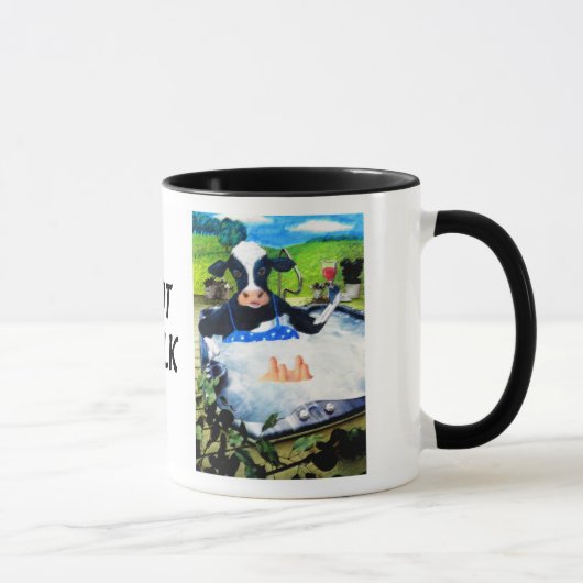 'Heißes Milk Tasse (Rechts)