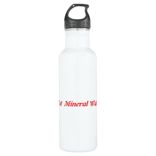 Heißes Mineralwasser botle Edelstahlflasche (Vorderseite)
