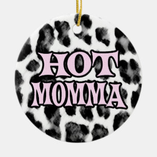 Heißes Momma Keramikornament