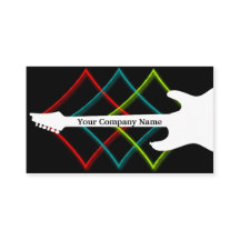 Heißes Pop-Farbgitarren-Geschäft