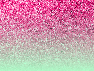 wallpapers Ombre Pink And Green Glitter Background zazzle