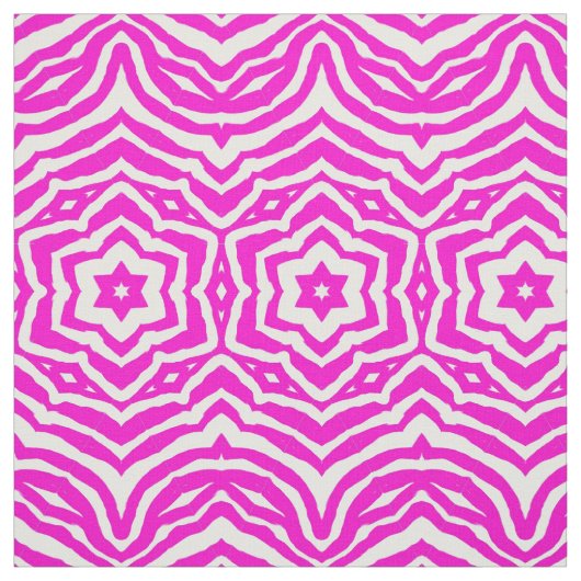 Heißes Rosa Fuschia Stoff (Muster)