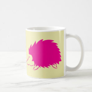 Heißes Rosa-Igel Kaffeetasse