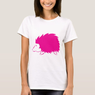 Heißes Rosa-Igel T-Shirt
