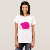 Heißes Rosa-Igel T-Shirt (Vorne ganz)