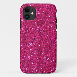 Heißes Rosa-Imitat-Glitzer-Case-Mate iPhone 5 Fall iPhone 11 Hülle