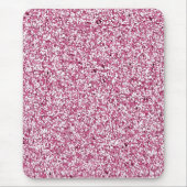 Heißes Rosa-Imitat-Glitzer Girly Bling Mousepad (Vorne)