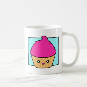Heißes Rosa Kawaii Kuchen-Tasse Kaffeetasse
