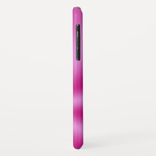 Heißes Rosa-personalisierte Basketball iPhone Case-Mate iPhone Hülle (Hinten/Links)