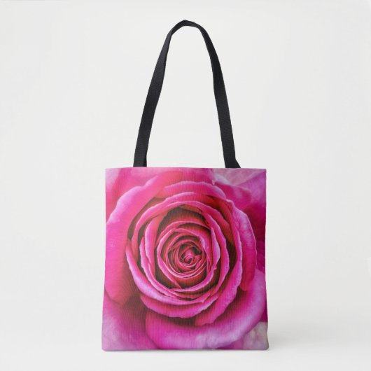 Heißes Rosa-Rose Tasche (Vorderseite)