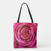 Heißes Rosa-Rose Tasche (Rückseite)