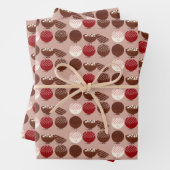 Heißes Schokoladenfutter Geschenkpapier Set (Beispiel)