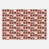 Heißes Schokoladenfutter Geschenkpapier Set (Vorderseite)