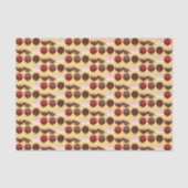 Heißes Schokoladenfutter Seidenpapier (Vorderseite)