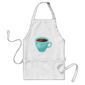 heißes Schokoladengetränk Schürze (Vorne)