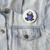 heißes Schokoladenkakao Button (Beispiel)