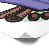 heißes Schokoladenkakao Poster (Ecke)