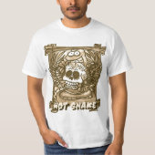HEISSES SNAKE2sepia T-Shirt (Vorderseite)