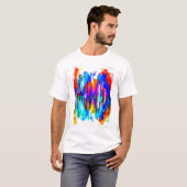 Heisses Stadtleben trendige Mode T-Shirt (Vorne ganz)