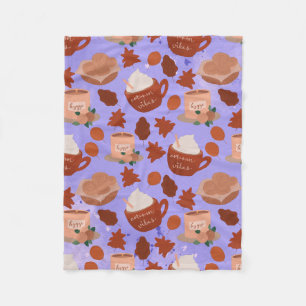 Heißes Tropfen Fleecedecke