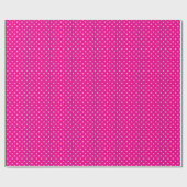 Heißes und hellrosa Punkte Geschenkpapier (Flach)