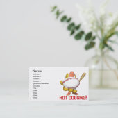 Heißes Verfolgen Visitenkarte (Stehend Vorderseite)