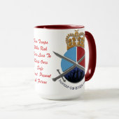 HEISSES Wecker-Tassen-Rot Tasse (VorderseiteRechts)