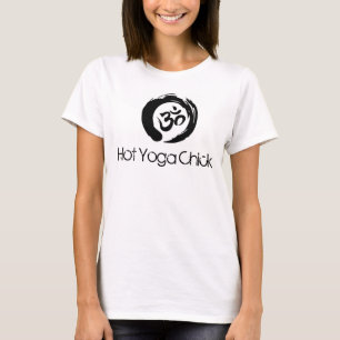 Heißes Yoga-Küken T-Shirt