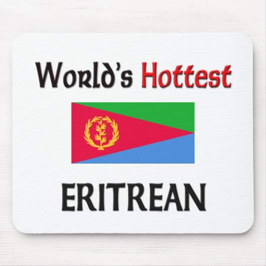 Heißestes eritreisches der Welt Mousepad (Vorne)