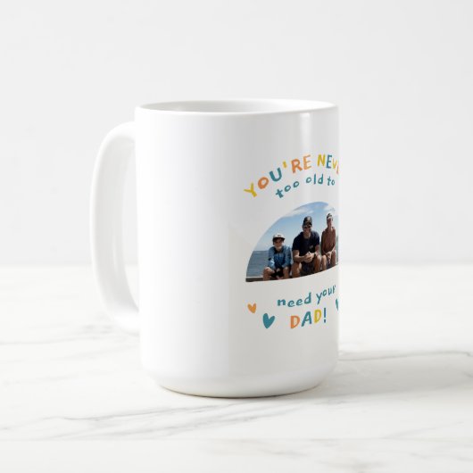 #HeißgetränkZeitTasse Kaffeetasse (Vorderseite Links)