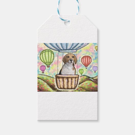 - Heißhaarballon Geschenkanhänger (Vorderseite)