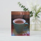 Heißkaffee-Postkarte Postkarte (Stehend Vorderseite)