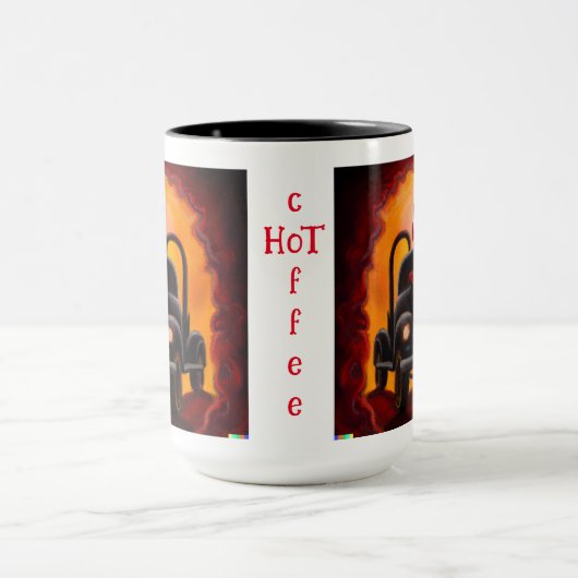 Heißkaffee-Tasse Tasse (Zentrum)