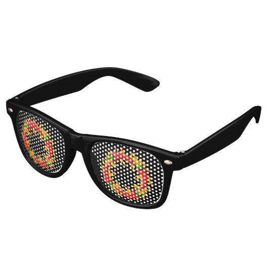 HEISSKREIS PARTYBRILLE (Schrägansicht)