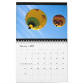Heißluft-Ballon-Kalender Kalender (Feb 2027)