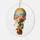 Heißluft-Ballon Keramik Ornament (Links)