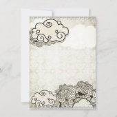 Heißluft-Ballon-Kindergeburtstag-Party Einladung (Rückseite)