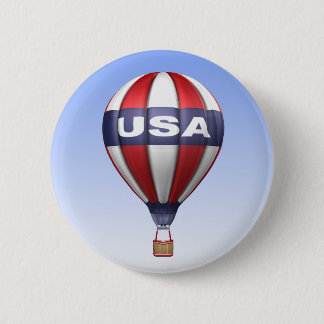 Heißluft-Ballon-Knopf USA Button