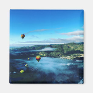 Heißluft-Ballon-Magnet - Napa Valley Magnet
