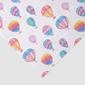 Heißluft-Ballon-Muster Seidenpapier (Ausschnitt)