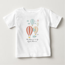 Heißluft-Ballon Papercuts Baby T-shirt