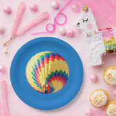 Heißluft-Ballon Pappteller (Party)