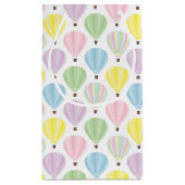 Heißluft-Ballon-Pastell-Muster Kleine Geschenktüte (Rückseite)