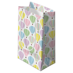 Heißluft-Ballon-Pastell-Muster Kleine Geschenktüte
