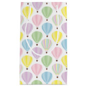 Heißluft-Ballon-Pastell-Muster Kleine Geschenktüte (Vorderseite)