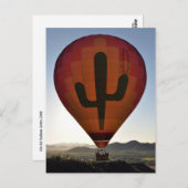 Heißluft-Ballon-Reihe 2009 Postkarte (Vorne/Hinten)