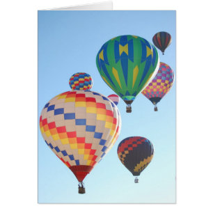 Heißluft-Ballon-Steigen