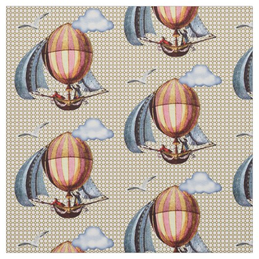 Heißluft-Ballon Stoff (Muster)