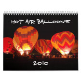 Heißluft-Ballone, 2009 Kalender (Titelbild)
