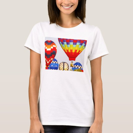 Heißluft-Ballone, BallonFest, Olathe, Kansas T-Shirt (Vorderseite)